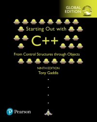 Starting Out with C   from Control Structures through Objects, eBook, Global Edition